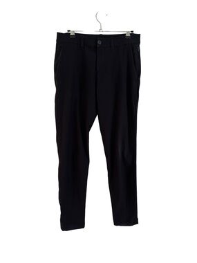 lululemon athletica Men's Black Dress Pants - Slim Tapered